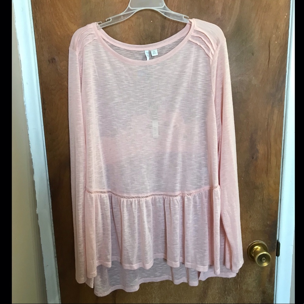 Lauren Conrad peplum top